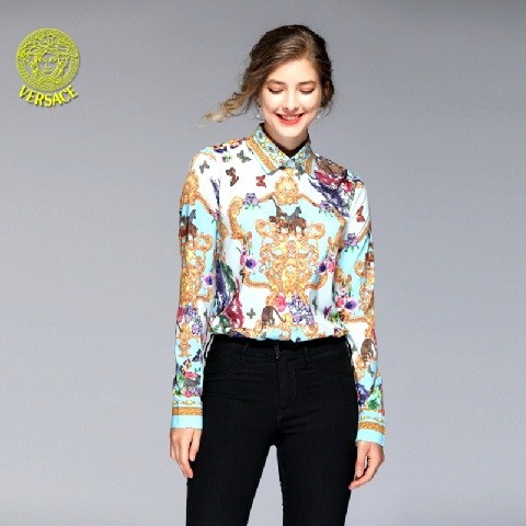 Versace shirt women-004(S-XXL)