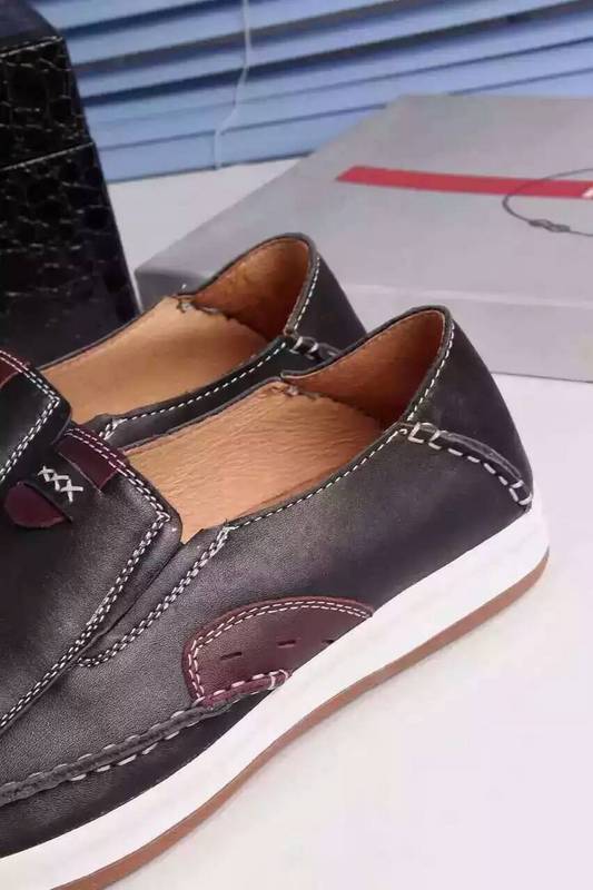 Prada men shoes 1:1 quality-124