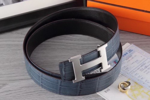Super Perfect Quality Hermes Belts(100% Genuine Leather,Reversible Steel Buckle)-490