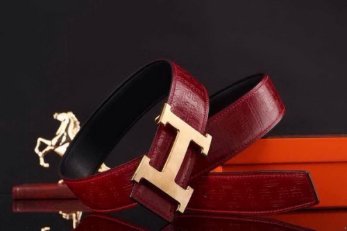 Super Perfect Quality Hermes Belts(100% Genuine Leather,Reversible Steel Buckle)-229