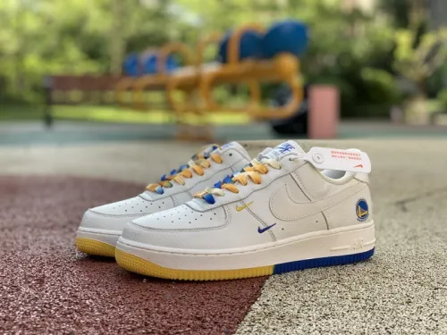 Authentic  Nike Air Force 1 Low  Golden State Warriors