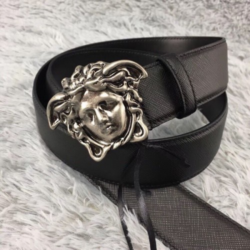 Super Perfect Quality Versace Belts(100% Genuine Leather,Steel Buckle)-695