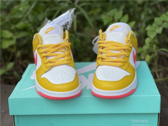 Authentic Nike Dunk Low Yellow