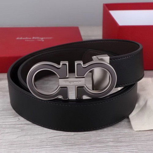 Super Perfect Quality Ferragamo Belts(100% Genuine Leather,steel Buckle)-922