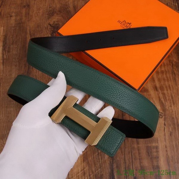 Super Perfect Quality Hermes Belts(100% Genuine Leather,Reversible Steel Buckle)-979