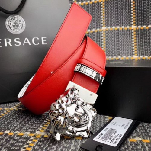 Super Perfect Quality Versace Belts(100% Genuine Leather,Steel Buckle)-183