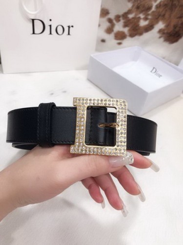 Super Perfect Quality Dior Belts(100% Genuine Leather,steel Buckle)-178