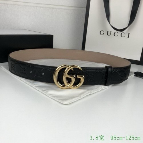 Super Perfect Quality G Belts(100% Genuine Leather,steel Buckle)-3022