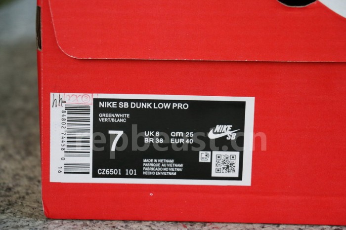 Authentic Kasina x Nike Dunk Low