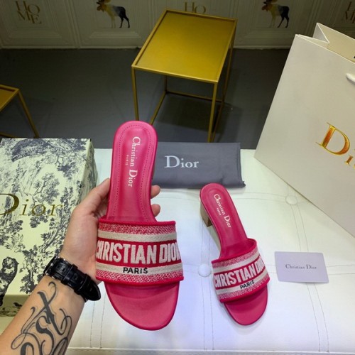 Dior women slippers AAA-022