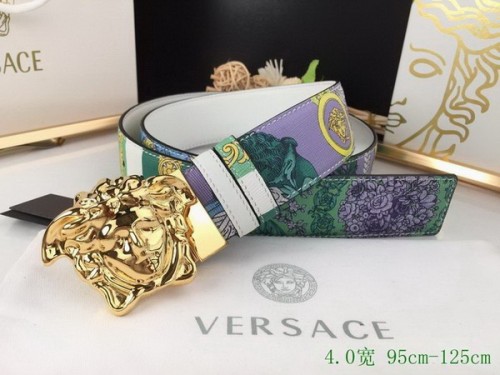 Super Perfect Quality Versace Belts(100% Genuine Leather,Steel Buckle)-460