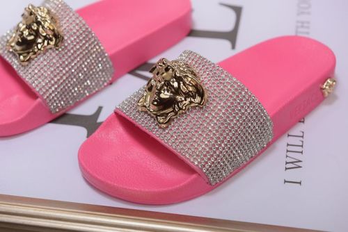 Versace men slippers AAA-089
