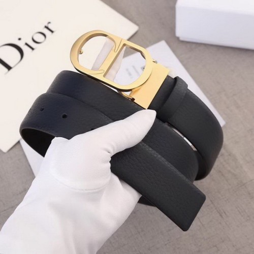 Super Perfect Quality Dior Belts(100% Genuine Leather,steel Buckle)-002