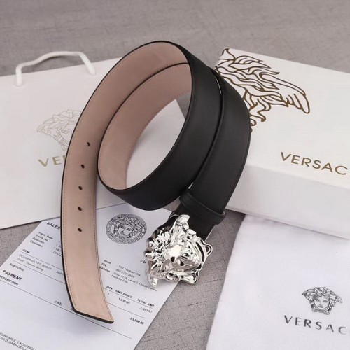 Super Perfect Quality Versace Belts(100% Genuine Leather,Steel Buckle)-660