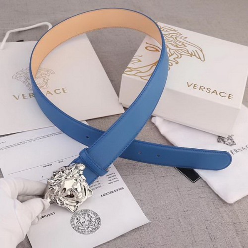 Super Perfect Quality Versace Belts(100% Genuine Leather,Steel Buckle)-686