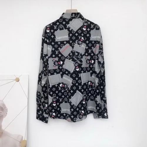LV long sleeve shirt men-006(M-XXL)