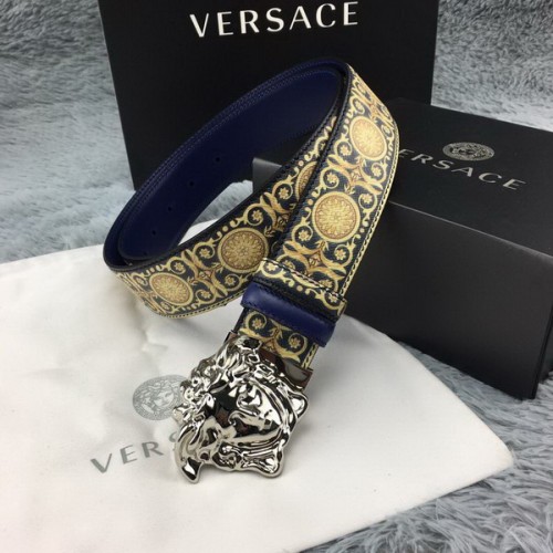 Super Perfect Quality Versace Belts(100% Genuine Leather,Steel Buckle)-277