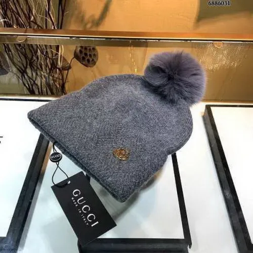 G Wool Cap Scarf AAA-047