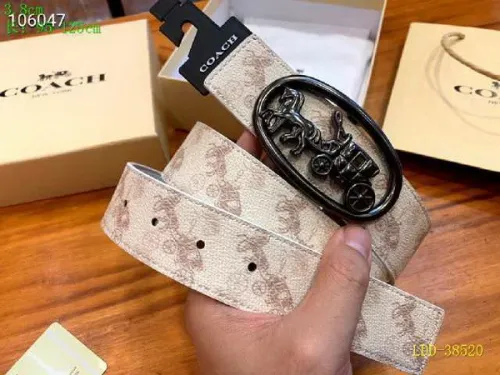 Super Perfect Quality COH Belts(100% Genuine Leather,steel Buckle)-097