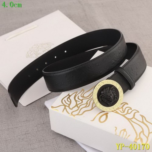 Super Perfect Quality Versace Belts(100% Genuine Leather,Steel Buckle)-107