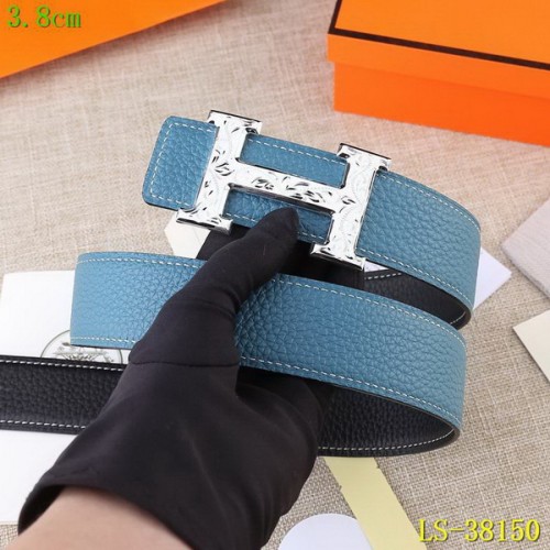 Super Perfect Quality Hermes Belts(100% Genuine Leather,Reversible Steel Buckle)-282