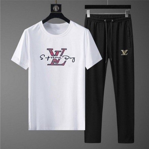 LV short sleeve men suit-107(M-XXXXL)