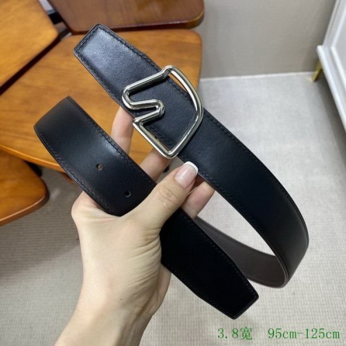 Super Perfect Quality Hermes Belts(100% Genuine Leather,Reversible Steel Buckle)-916