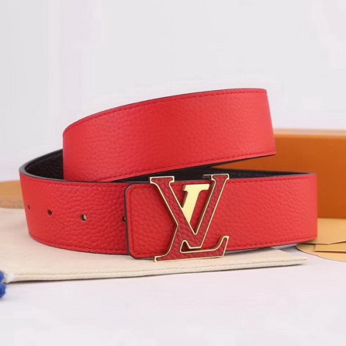 Super Perfect Quality LV Belts(100% Genuine Leather Steel Buckle)-1915