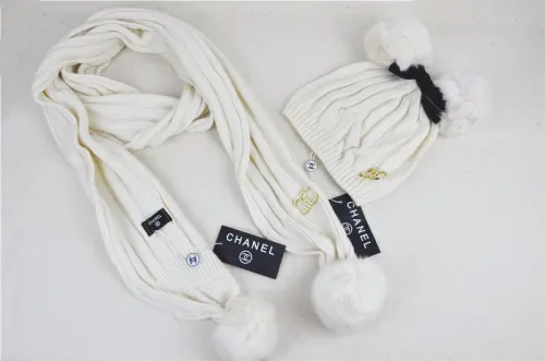 CHAL Wool Cap Scarf AAA-010
