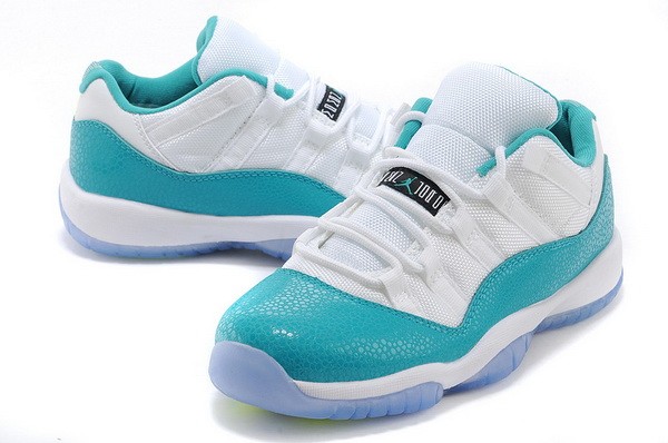 Perfect Air Jordan 11 Low GS “Aqua”