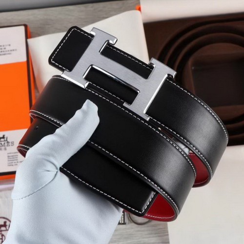 Super Perfect Quality Hermes Belts(100% Genuine Leather,Reversible Steel Buckle)-644
