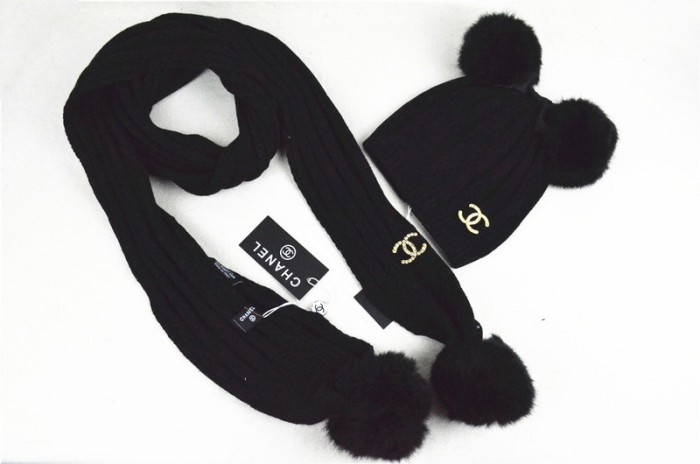 CHAL Wool Cap Scarf AAA-014