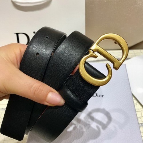 Super Perfect Quality Dior Belts(100% Genuine Leather,steel Buckle)-148