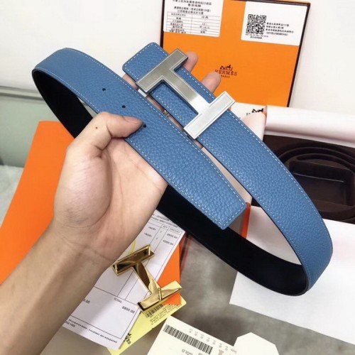 Super Perfect Quality Hermes Belts(100% Genuine Leather,Reversible Steel Buckle)-657