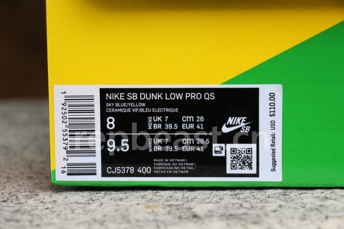 Authentic Grateful Dead x Nike SB Dunk Low “Blue Bear”