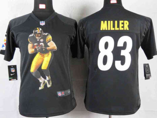Limited Pittsburgh Steelers Kids Jersey-013