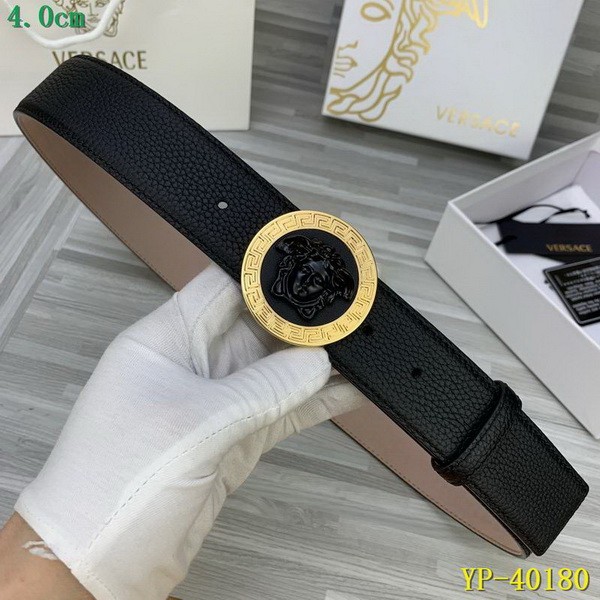 Super Perfect Quality Versace Belts(100% Genuine Leather,Steel Buckle)-071