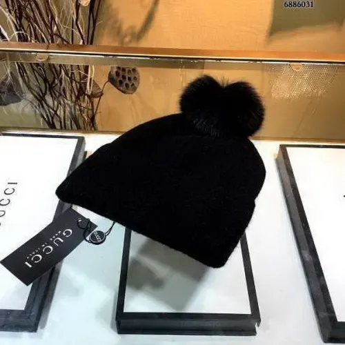 G Wool Cap Scarf AAA-044