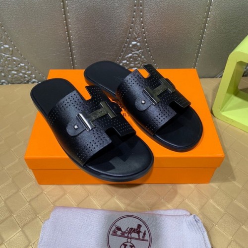 Hermes men slippers AAA-197