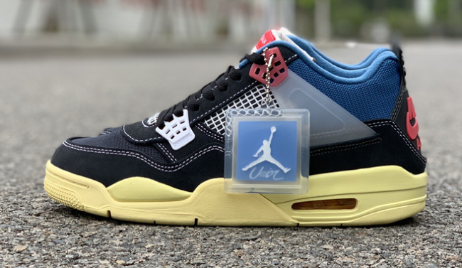 Authentic Union x Air Jordan 4 Nior GS