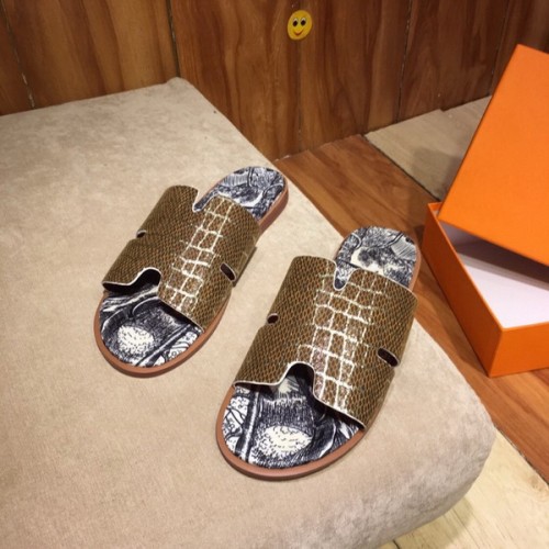 Hermes men slippers AAA-176(38-45)