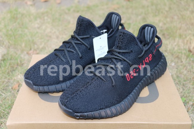 Authentic Yeezy 350 Boost V2 “Black/Red”