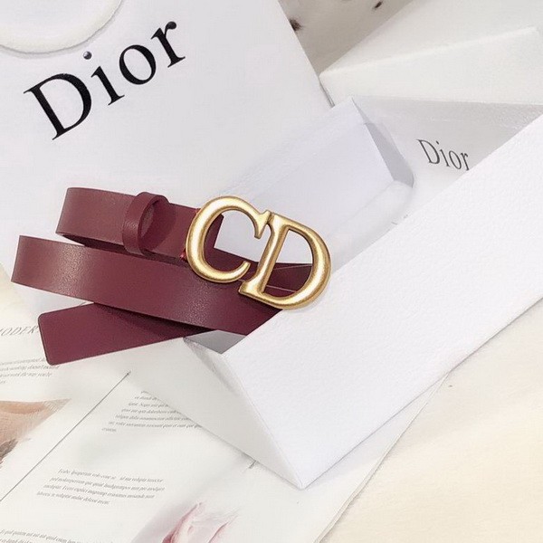 Super Perfect Quality Dior Belts(100% Genuine Leather,steel Buckle)-294