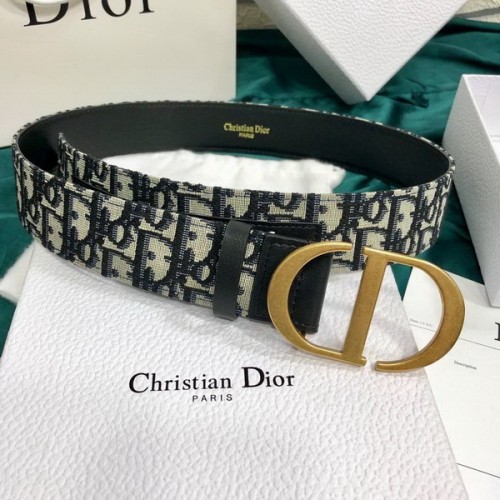 Super Perfect Quality Dior Belts(100% Genuine Leather,steel Buckle)-193