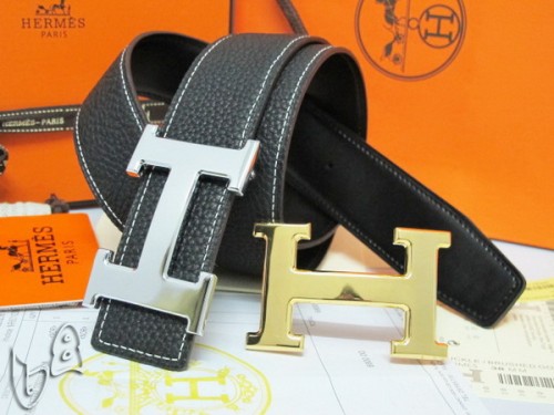 Super Perfect Quality Hermes Belts(100% Genuine Leather,Reversible Steel Buckle)-168