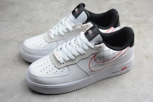 Nike air force shoes men low-396