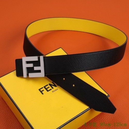 Super Perfect Quality FD Belts(100% Genuine Leather,steel Buckle)-229