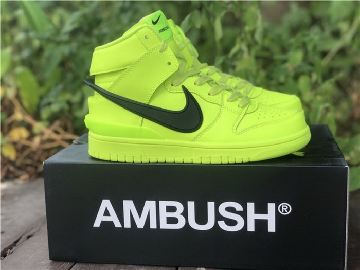 Authentic AMBUSH x Nike Dunk High Green