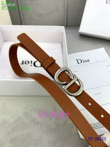 Super Perfect Quality Dior Belts(100% Genuine Leather,steel Buckle)-403