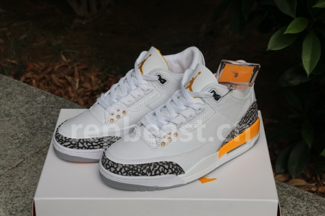 Authentic Air Jordan 3 WMNS “Laser Orange”